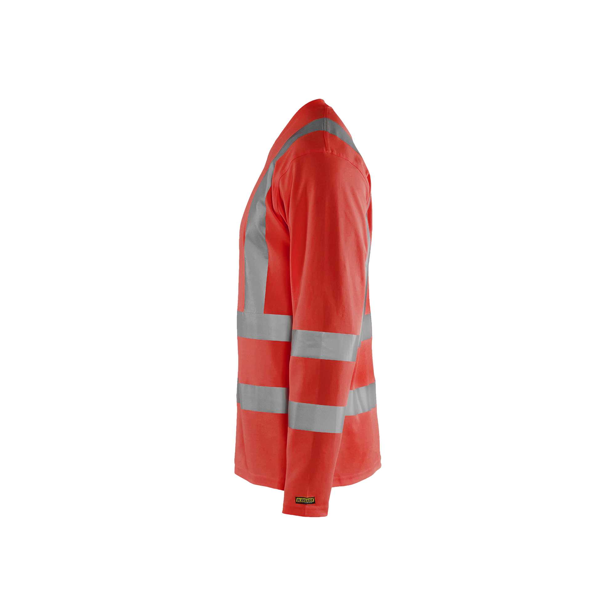 BLAKLADER 33811070 Hi Vis UV Long Sleeved T shirt Hi Vis Reflective Long Sleeve Work T-Shirt MEN - UV Protection